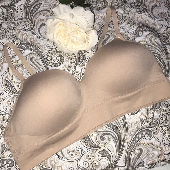 No Boundaries Other - Beige Wireless Push-up Bra